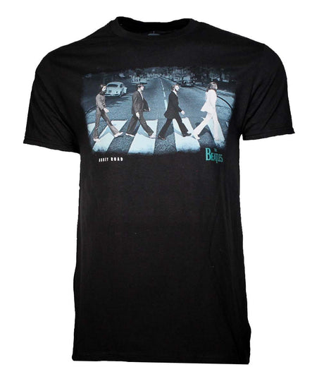 Beatles Abbey Stride Black T-Shirt Apparel Rockline - RiverCity Rockstar Academy Music Store, Salem Keizer Oregon