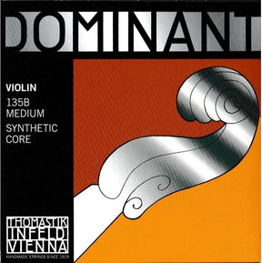 Dominant Violin 135B Medium Synthetic Core Strings Violin Strings Thomastik-Infeld - RiverCity Rockstar Academy Music Store, Salem Keizer Oregon