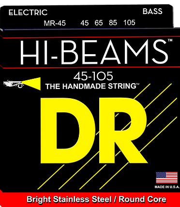 DR Hi-Beam (45-105) Stainless Steel Bass Strings Bass Strings DR Strings - RiverCity Rockstar Academy Music Store, Salem Keizer Oregon