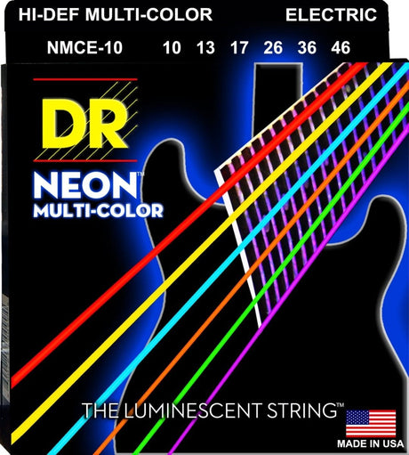 DR Multi-Color (10-46) Coated Electric Guitar Strings Electric Guitar Strings DR Strings - RiverCity Rockstar Academy Music Store, Salem Keizer Oregon