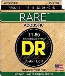 DR Rare (11-50) Phosphor Bronze Acoustic Guitar Strings Acoustic Guitar Strings DR Strings - RiverCity Rockstar Academy Music Store, Salem Keizer Oregon