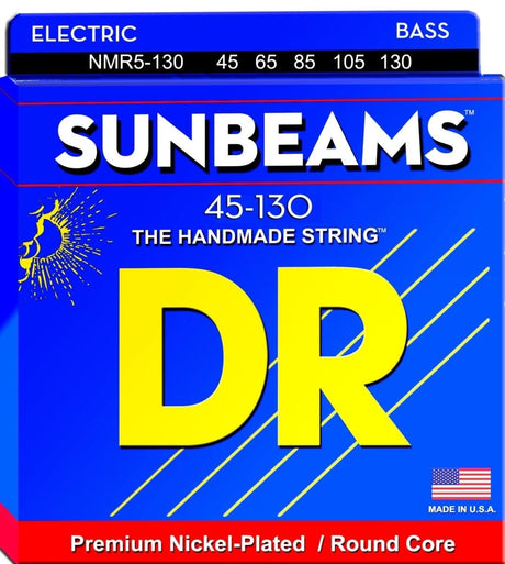 DR Sunbeams Nickel Wound Bass Strings Bass Strings DR Strings - RiverCity Rockstar Academy Music Store, Salem Keizer Oregon