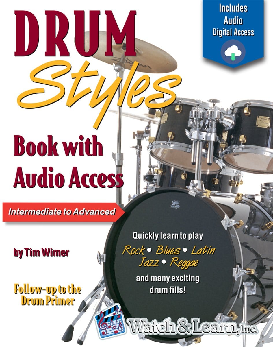 Drum Styles by Tim Wimer Drum Books Watch & Learn - RiverCity Rockstar Academy Music Store, Salem Keizer Oregon