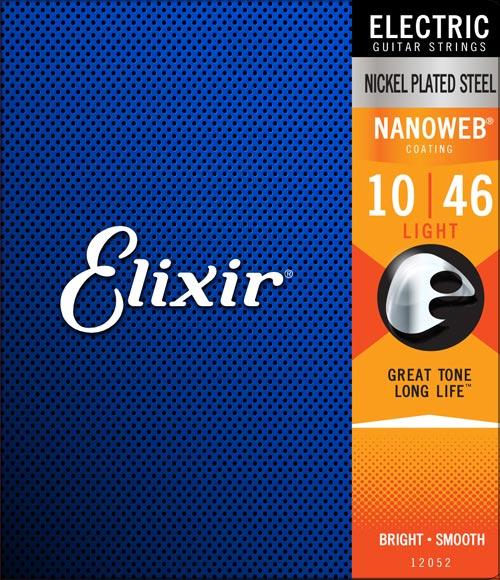 Elixir Nanoweb (10-46) Electric Guitar Strings Electric Guitar Strings Elixir - RiverCity Rockstar Academy Music Store, Salem Keizer Oregon