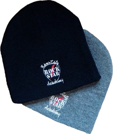 Embroidered Beanie Apparel RiverCity Music Store - RiverCity Rockstar Academy Music Store, Salem Keizer Oregon