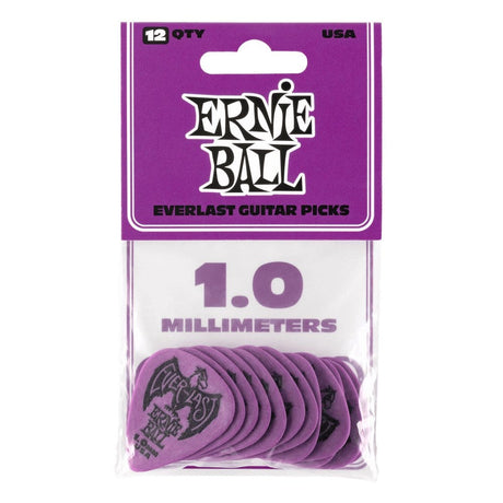 Ernie Ball 1.0mm Everlast Picks 12-Pack Picks Ernie Ball - RiverCity Rockstar Academy Music Store, Salem Keizer Oregon