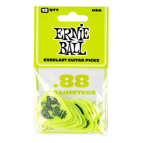Ernie Ball .88mm Everlast Picks 12-Pack Picks Ernie Ball - RiverCity Rockstar Academy Music Store, Salem Keizer Oregon
