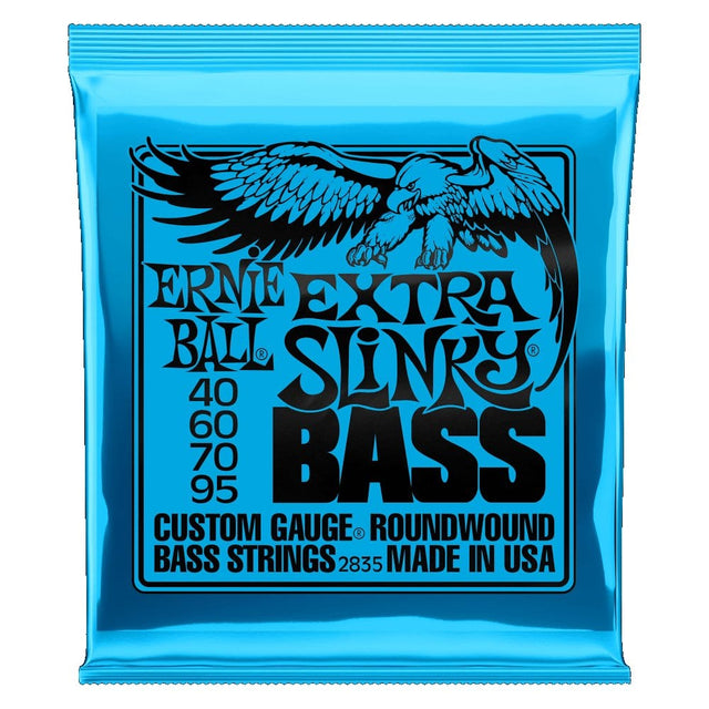 Ernie Ball Extra Slinky Bass Strings Bass Strings Ernie Ball - RiverCity Rockstar Academy Music Store, Salem Keizer Oregon