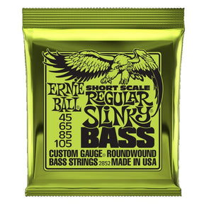 Ernie Ball Short Scale Regular Slinky Bass Strings Bass Strings Ernie Ball - RiverCity Rockstar Academy Music Store, Salem Keizer Oregon