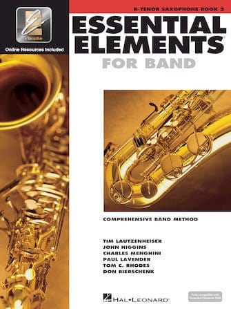 Essential Elements Band Book 2 for Bb Tenor Sax Band Method Books Hal Leonard - RiverCity Rockstar Academy Music Store, Salem Keizer Oregon