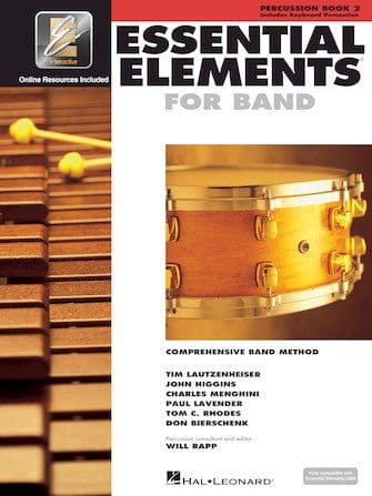ESSENTIAL ELEMENTS FOR BAND – BOOK 2 WITH EEI Percussion Band Method Books Hal Leonard - RiverCity Rockstar Academy Music Store, Salem Keizer Oregon