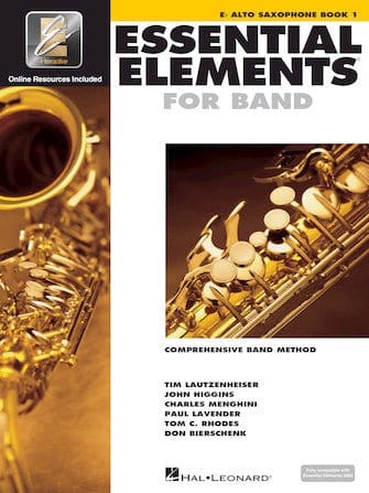 Essential Elements Band Alto Saxophone Book Band Method Books Hal Leonard - RiverCity Rockstar Academy Music Store, Salem Keizer Oregon