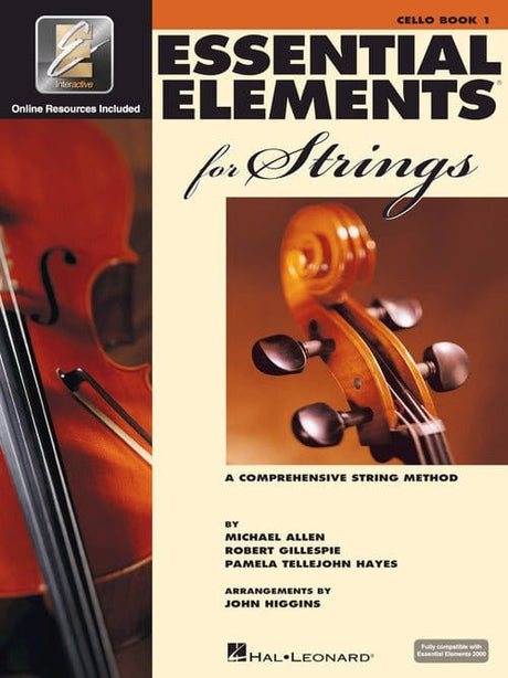 Essential Elements for Strings Cello– Book 1 with EEi Cello Books Hal Leonard - RiverCity Rockstar Academy Music Store, Salem Keizer Oregon
