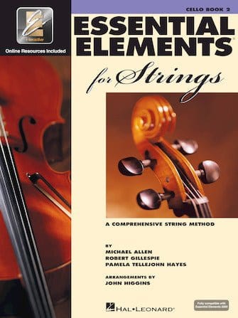 Essential Elements for Strings Cello– Book 2 with EEi Cello Books Hal Leonard - RiverCity Rockstar Academy Music Store, Salem Keizer Oregon