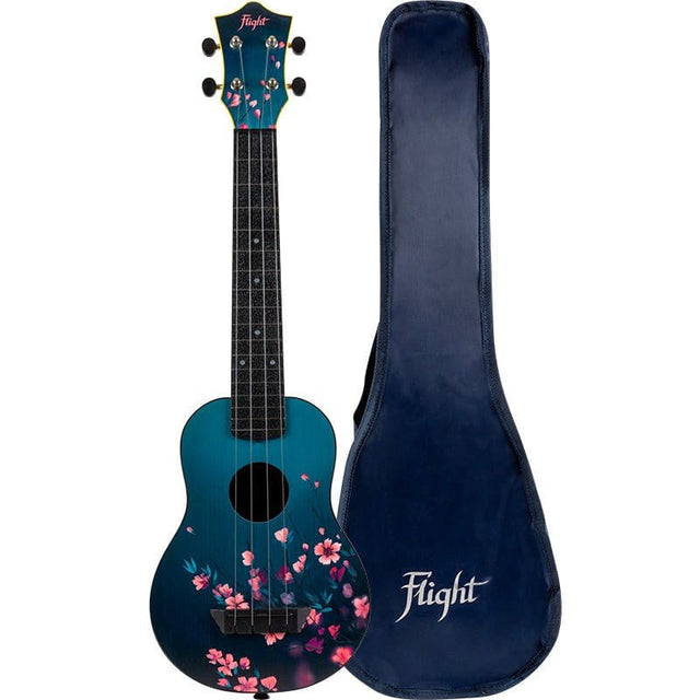 Flight TUSL32 Sakura Concert Scale Soprano Travel Ukulele Ukuleles Flight Ukulele - RiverCity Rockstar Academy Music Store, Salem Keizer Oregon