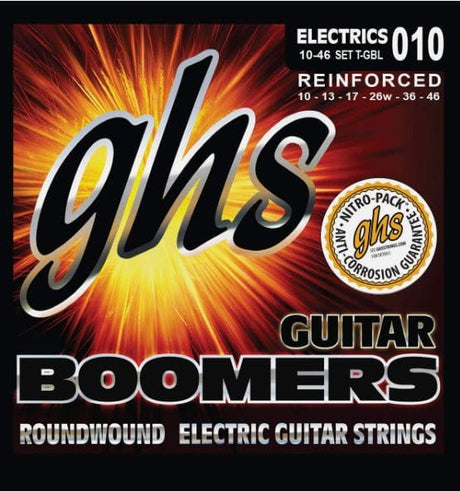 GHS 10-46 Reinforced Boomers Electric Guitar Strings Electric Guitar Strings GHS Strings - RiverCity Rockstar Academy Music Store, Salem Keizer Oregon