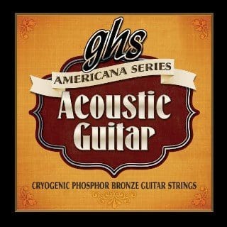 GHS Americana (10-46) Phosphor Bronze Acoustic Guitar Strings Acoustic Guitar Strings GHS Strings - RiverCity Rockstar Academy Music Store, Salem Keizer Oregon