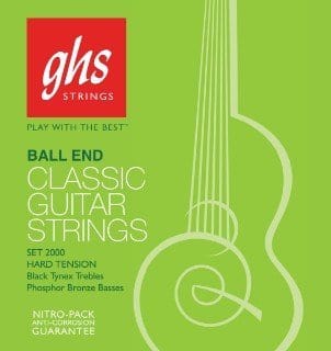 GHS Ball End Classical Guitar Strings Acoustic Guitar Strings GHS Strings - RiverCity Rockstar Academy Music Store, Salem Keizer Oregon