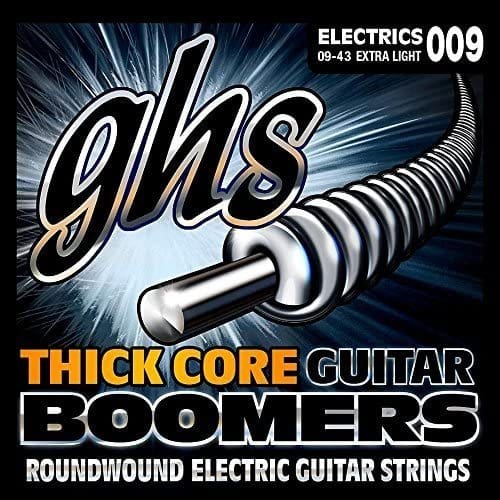 GHS Thick Core Nickel Wound Guitar Strings Electric Guitar Strings GHS Strings - RiverCity Rockstar Academy Music Store, Salem Keizer Oregon