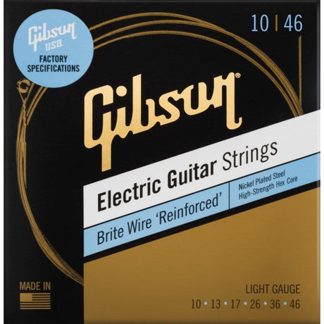 Gibson Brite Wire (10-46) Nickel Wound Electric Guitar Strings Electric Guitar Strings Gibson - RiverCity Rockstar Academy Music Store, Salem Keizer Oregon