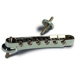 Gibson Tune-O-Matic Bridge ABR-1 Nickel Guitar/Bass Accessories Gibson - RiverCity Rockstar Academy Music Store, Salem Keizer Oregon