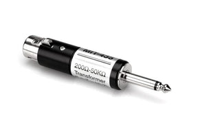 Hosa XLR3F to 1/4 in TS Impedance Transformer Cables Hosa - RiverCity Rockstar Academy Music Store, Salem Keizer Oregon