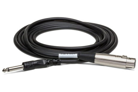 Hosa XLR3F to 1/4 in TS Unbalanced Microphone Cable Cables Hosa Technology - RiverCity Rockstar Academy Music Store, Salem Keizer Oregon