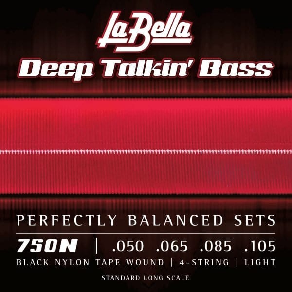 LaBella Black Nylon Tapewound Bass Strings Bass Strings LaBella - RiverCity Rockstar Academy Music Store, Salem Keizer Oregon