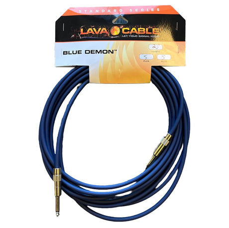 LAVA Blue Demon Instrument Cable 20' 1/4-1/4 Cables Lava Cable - RiverCity Rockstar Academy Music Store, Salem Keizer Oregon