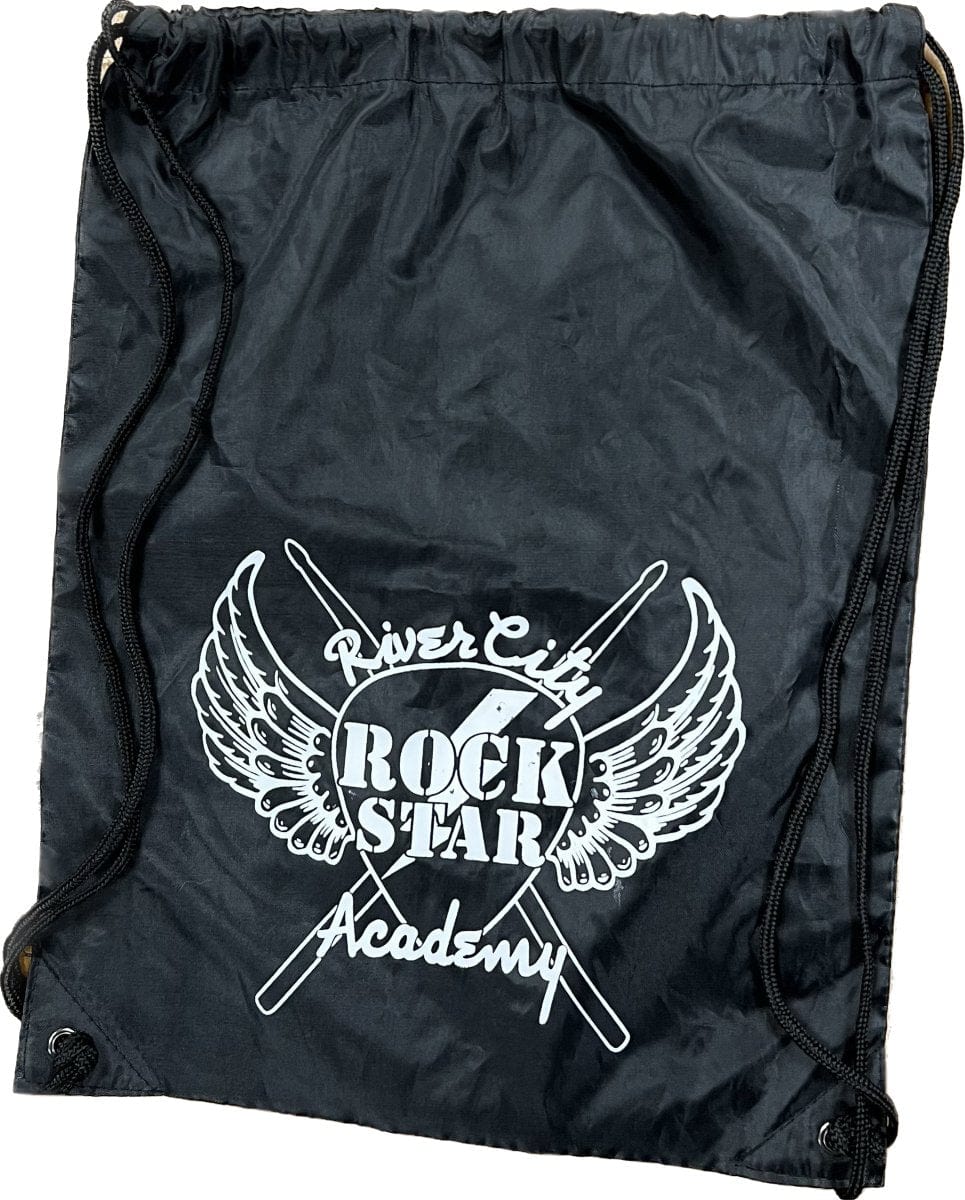 Logo Bag Black Apparel RiverCity Music Store - RiverCity Rockstar Academy Music Store, Salem Keizer Oregon