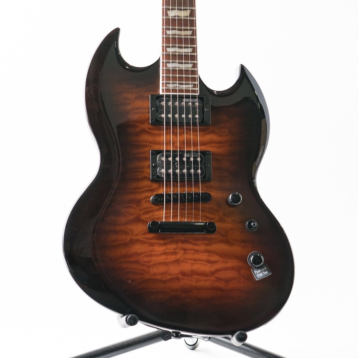LTD Viper-265QM Dark Brown Sunburst (B-Stock) Electric Guitars ESP - RiverCity Rockstar Academy Music Store, Salem Keizer Oregon