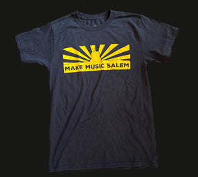 Make Music Salem 2016 Commemorative T-Shirt (POS) Apparel RiverCity Music Store - RiverCity Rockstar Academy Music Store, Salem Keizer Oregon