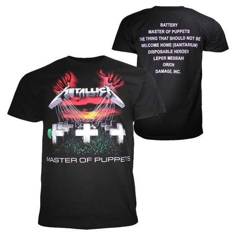 Metallica Master of Puppets Shirt | Vintage Band Tee | Soft Cotton Unisex Top Apparel Rockline - RiverCity Rockstar Academy Music Store, Salem Keizer Oregon
