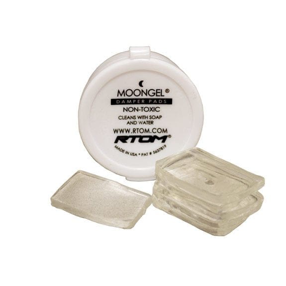 Clear Moongel Damper Pads Drum Accessories Harris Teller - RiverCity Rockstar Academy Music Store, Salem Keizer Oregon