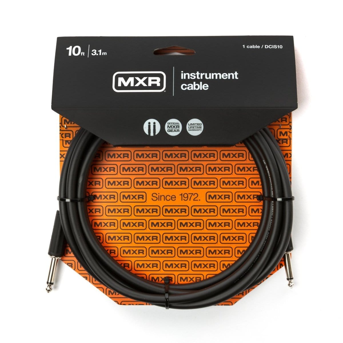 MXR Instrument cable 10' Cables Dunlop - RiverCity Rockstar Academy Music Store, Salem Keizer Oregon