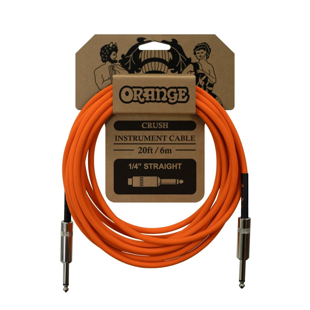 Orange 20ft Instrument Cable Cables Orange Amplification - RiverCity Rockstar Academy Music Store, Salem Keizer Oregon