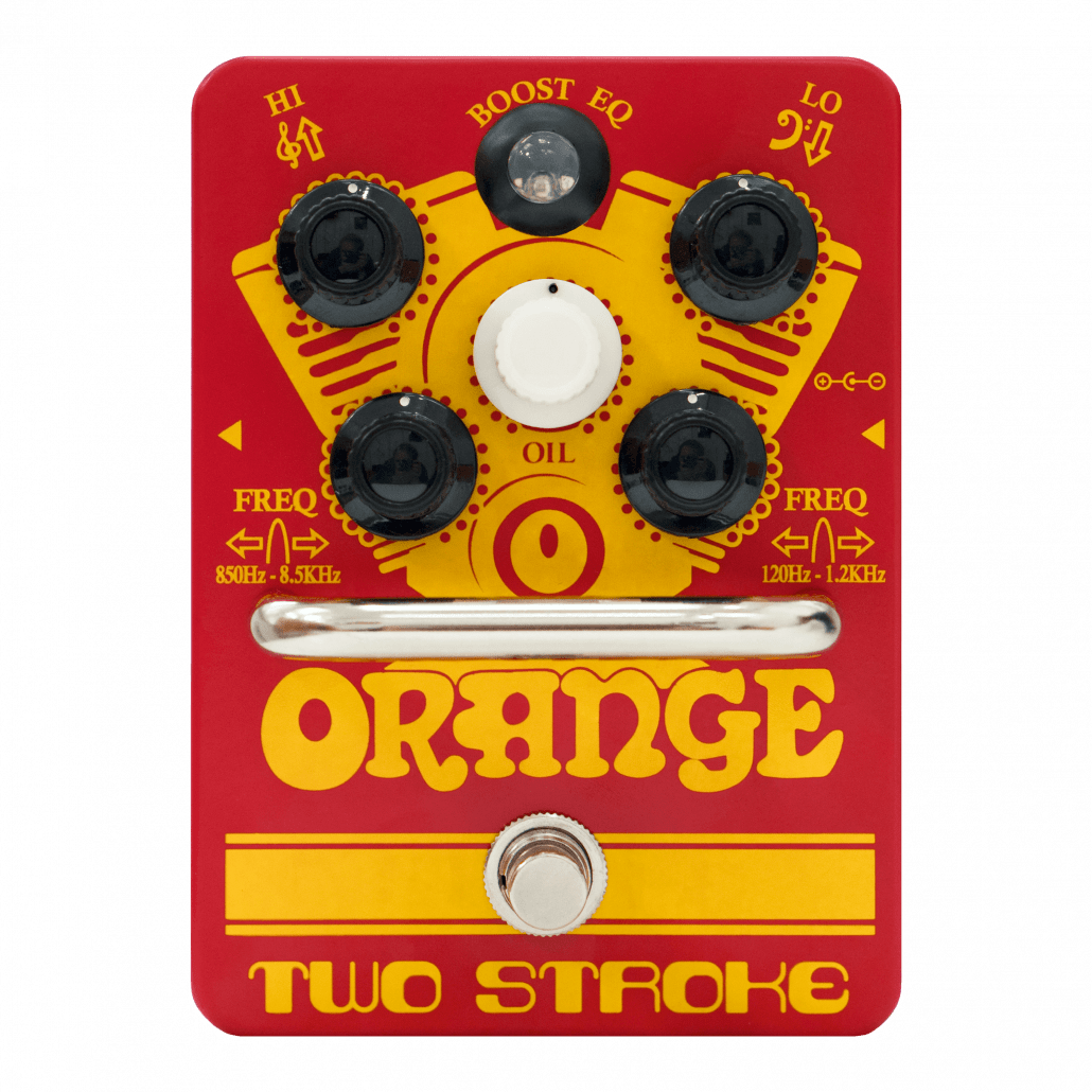 Orange Two Stroke Boost/EQ Pedal Pedals Orange Amplification - RiverCity Rockstar Academy Music Store, Salem Keizer Oregon