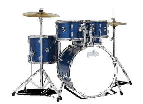 PDP Center Stage 5pc Complete Kit w/Hardware Royal Blue Drums Drum Workshop - RiverCity Rockstar Academy Music Store, Salem Keizer Oregon