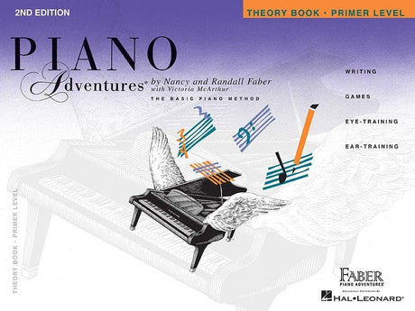 Piano Adventures Primer Level- Theory Book Piano Books Hal Leonard - RiverCity Rockstar Academy Music Store, Salem Keizer Oregon