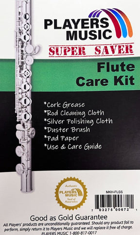 Players Supersaver Flute Care Kit Brass/Woodwind Accesories Players Music - RiverCity Rockstar Academy Music Store, Salem Keizer Oregon