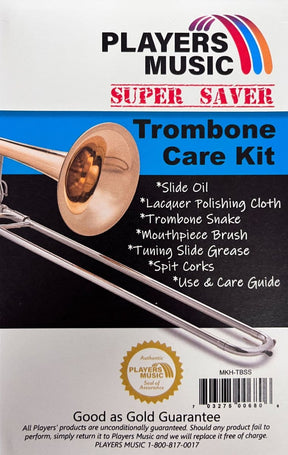 Players Supersaver Trombone Care Kit Brass/Woodwind Accesories Players Music - RiverCity Rockstar Academy Music Store, Salem Keizer Oregon