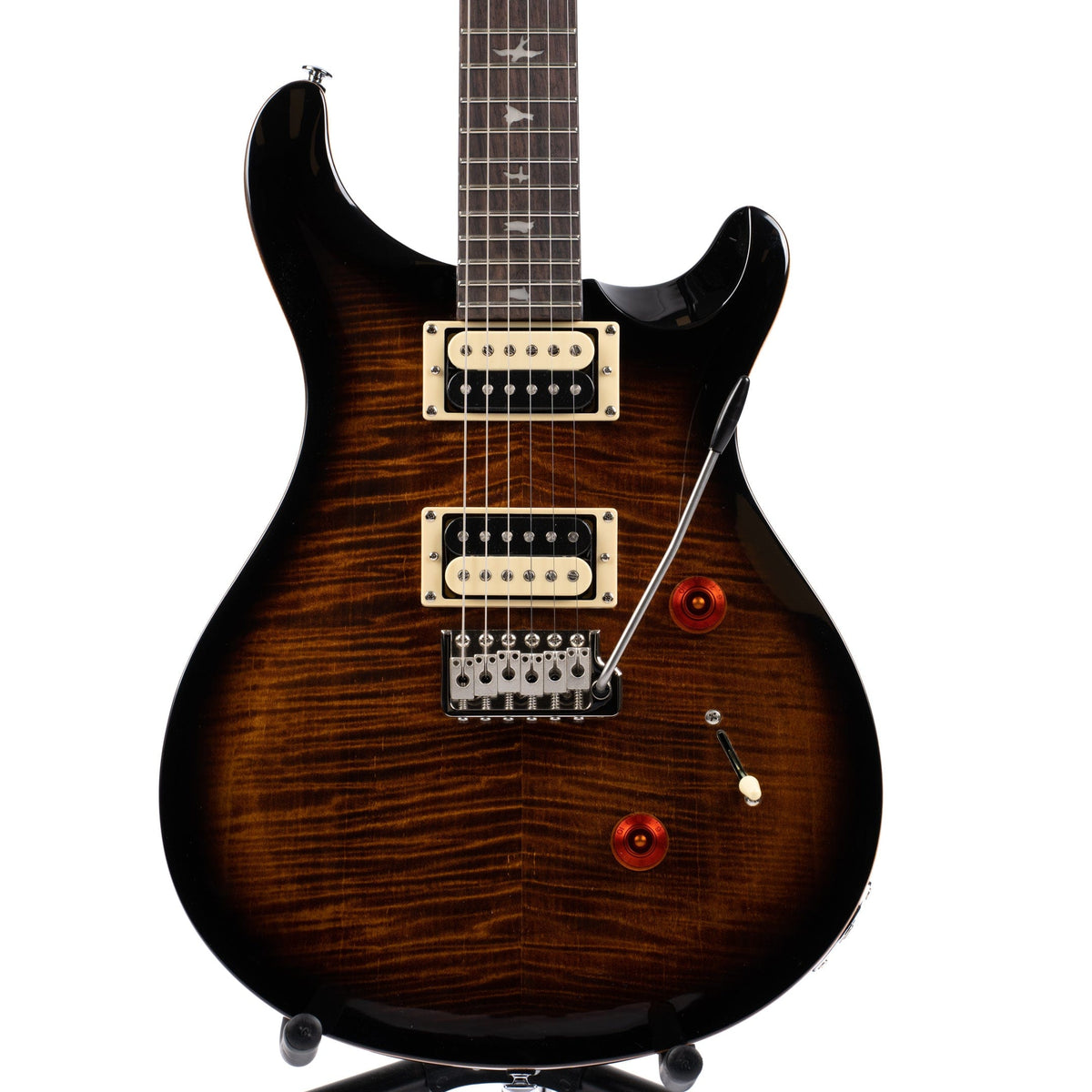 PRS SE Custom 24 Black Gold Burst Electric Guitar - RiverCity Music Store
