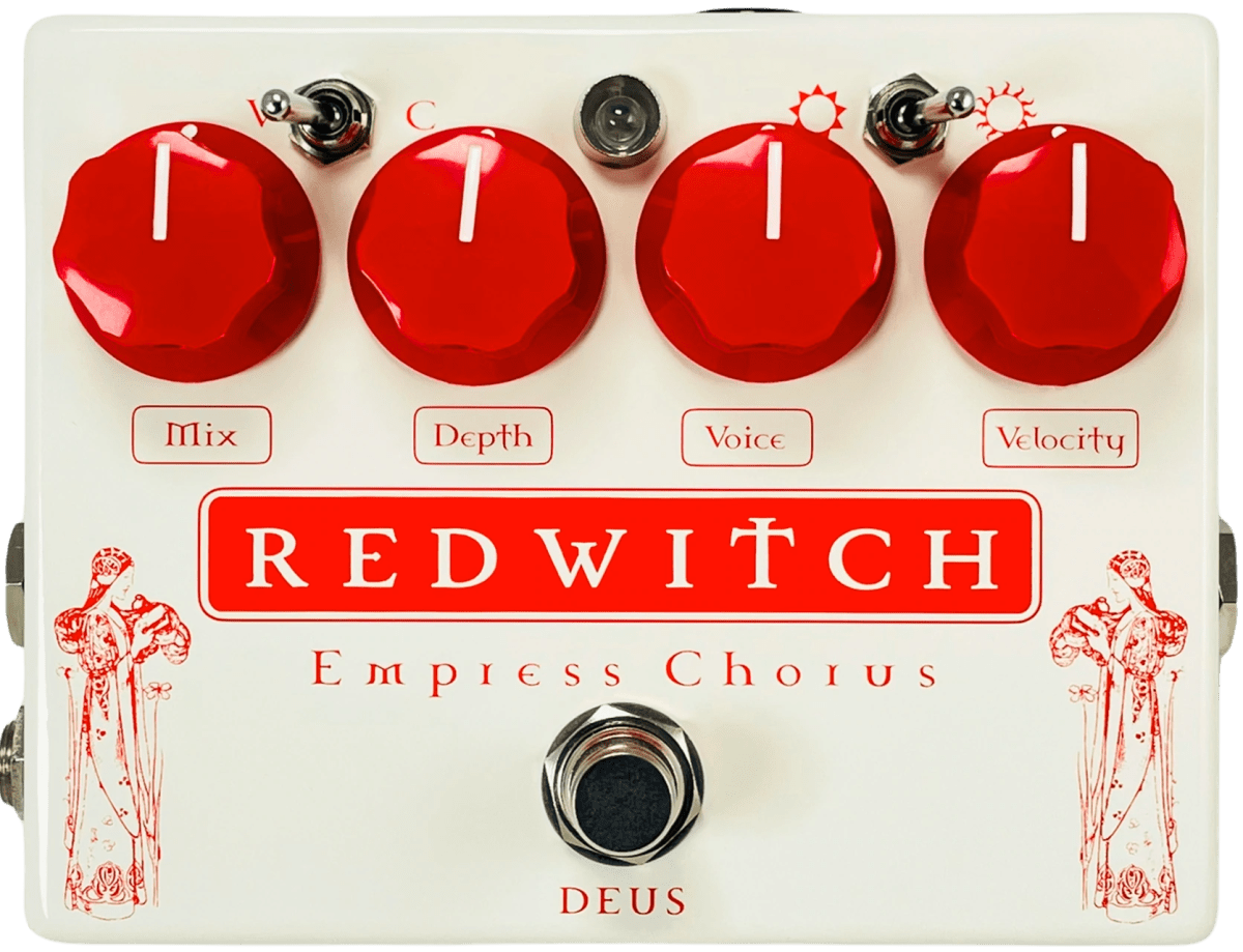 Red Witch Empress Deus Chorus Vibrato Pedals Red Witch - RiverCity Rockstar Academy Music Store, Salem Keizer Oregon