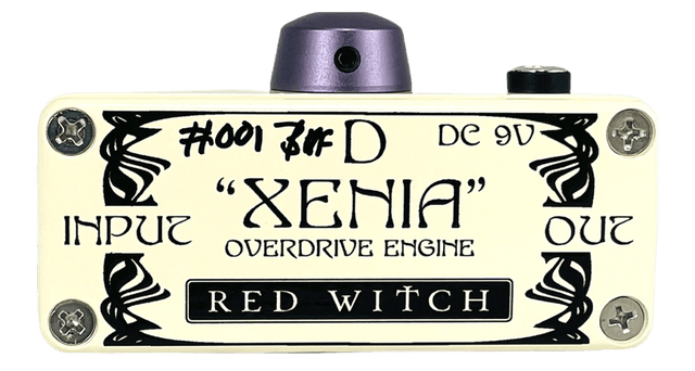 Red Witch XENIA Overdrive Engine Pedals Red Witch - RiverCity Rockstar Academy Music Store, Salem Keizer Oregon