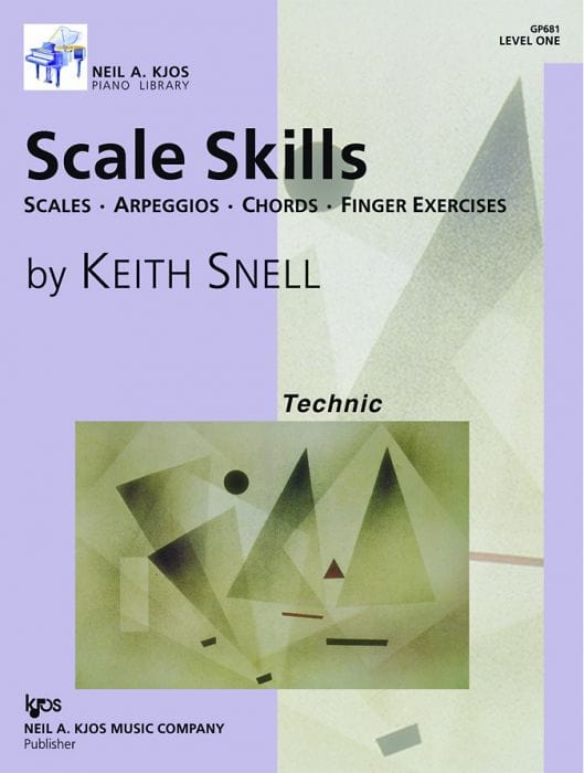 Scale Skills, Level 1 Piano Books Kjos Publishing - RiverCity Rockstar Academy Music Store, Salem Keizer Oregon