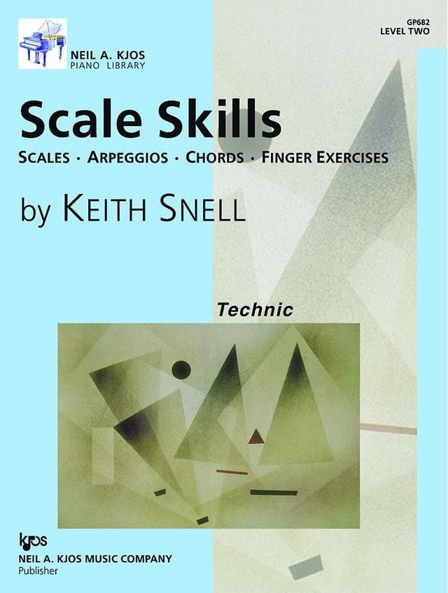 Scale Skills, Level 2 Piano Books Kjos Publishing - RiverCity Rockstar Academy Music Store, Salem Keizer Oregon