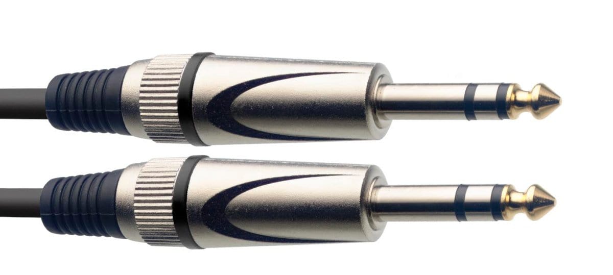 Stagg 10ft TRS 1/4" Audio Cable Cables Stagg - RiverCity Rockstar Academy Music Store, Salem Keizer Oregon