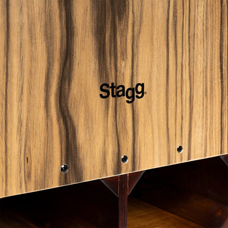 Stagg Cannon Cajon Ebony Finish Hand Percussion Stagg - RiverCity Rockstar Academy Music Store, Salem Keizer Oregon