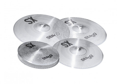 Stagg SXM Silent Cymbal for Practice Cymbal Packs Stagg - RiverCity Rockstar Academy Music Store, Salem Keizer Oregon