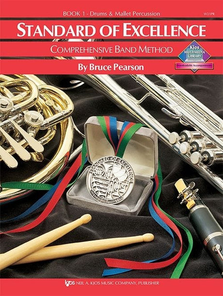 Standard of Excellence Book 1 - Drums/Mallet Percussion Band Method Books Kjos Publishing - RiverCity Rockstar Academy Music Store, Salem Keizer Oregon